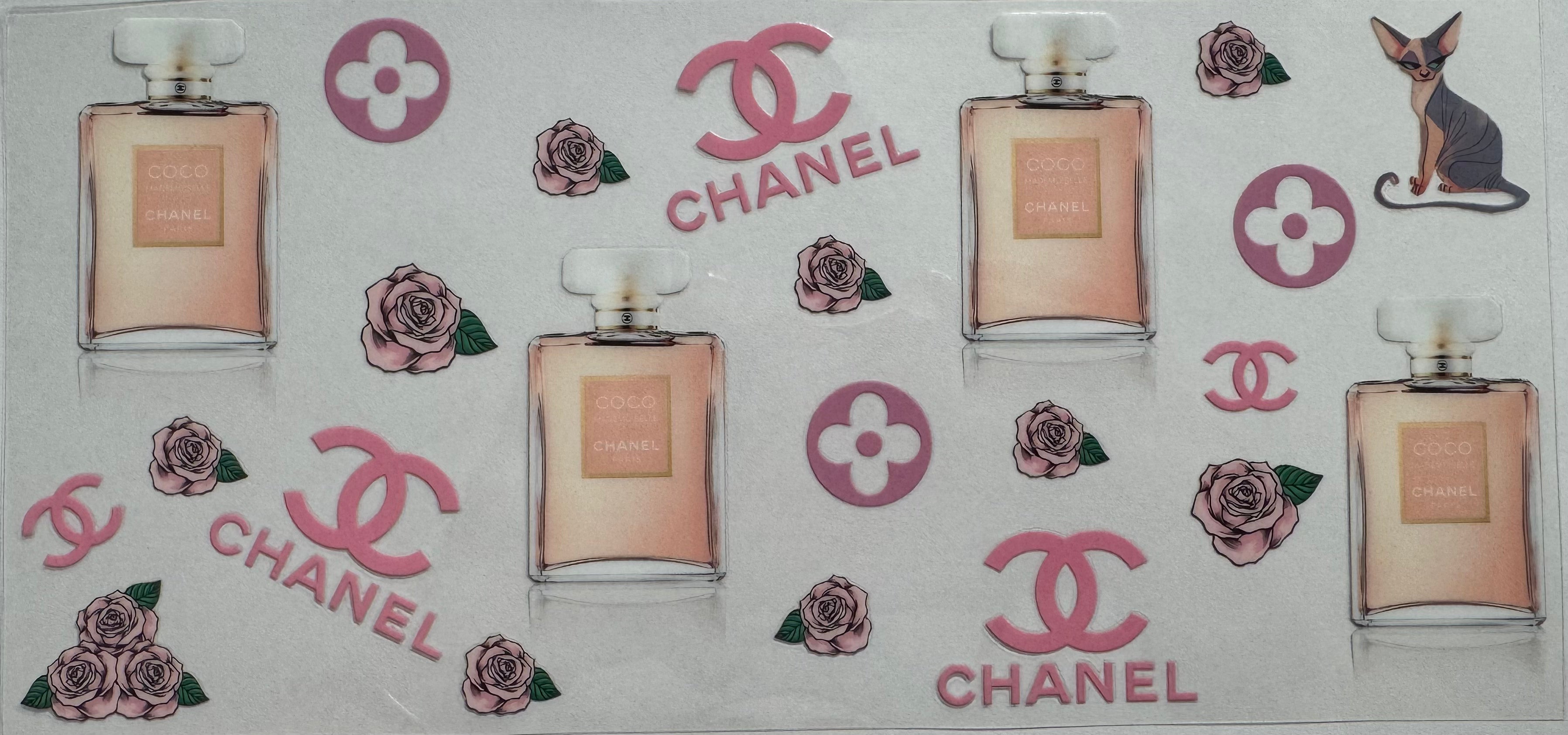 Chanel 16oz Uv DTF Wrap