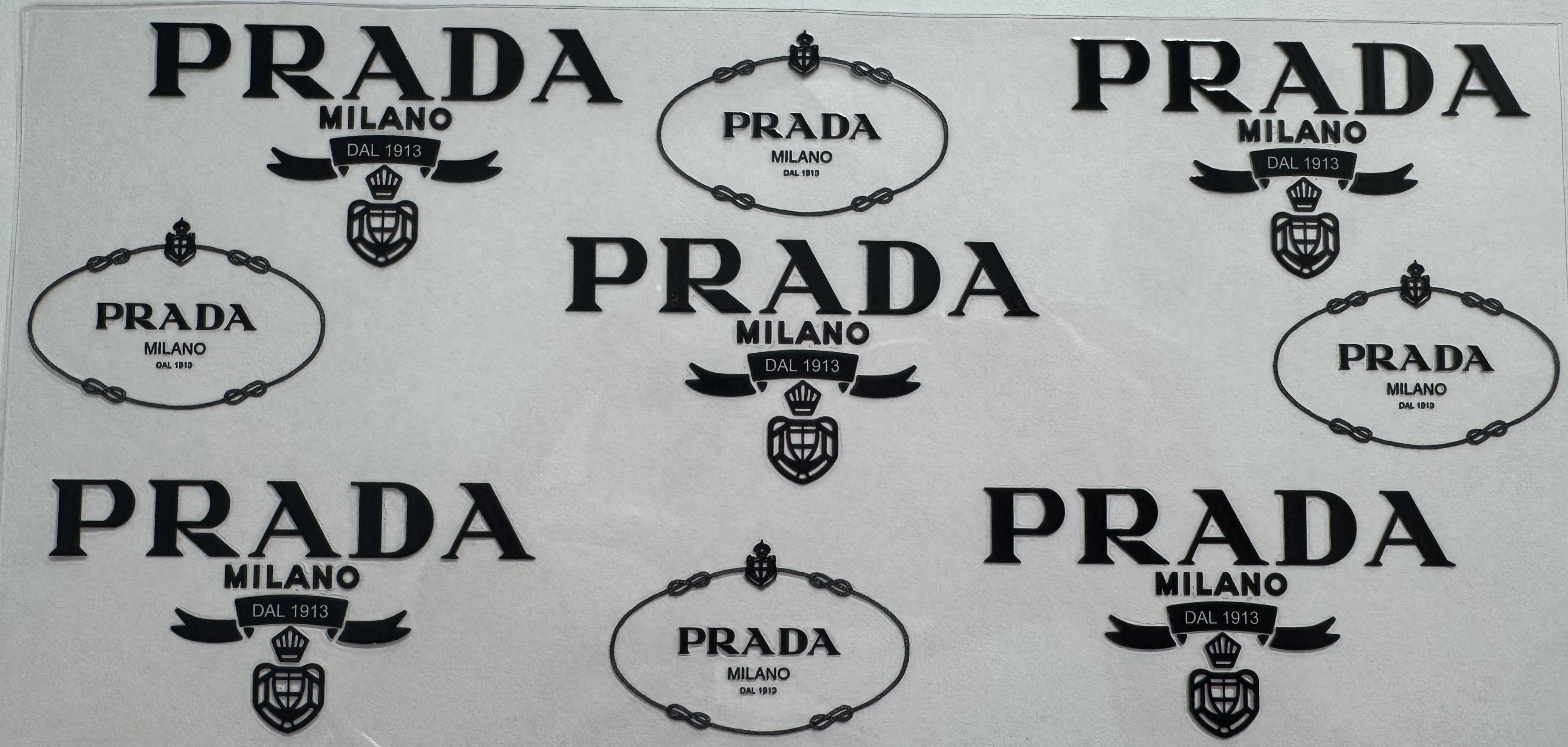 Prada 16oz Uv DTF Wrap
