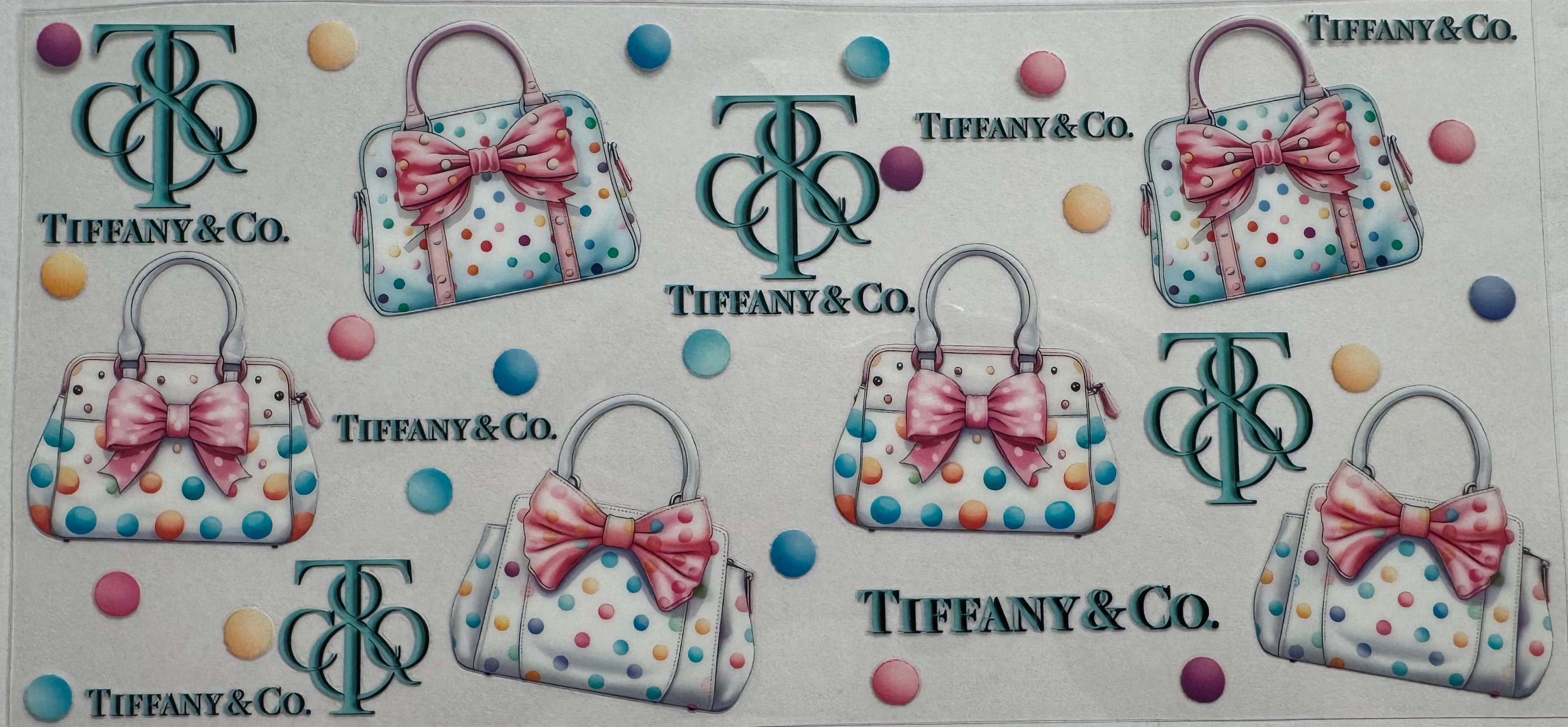 Tiffany & Co 16oz Uv DTF Wrap