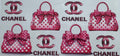 Pink Chanel bag 16oz Uv DTF Wrap