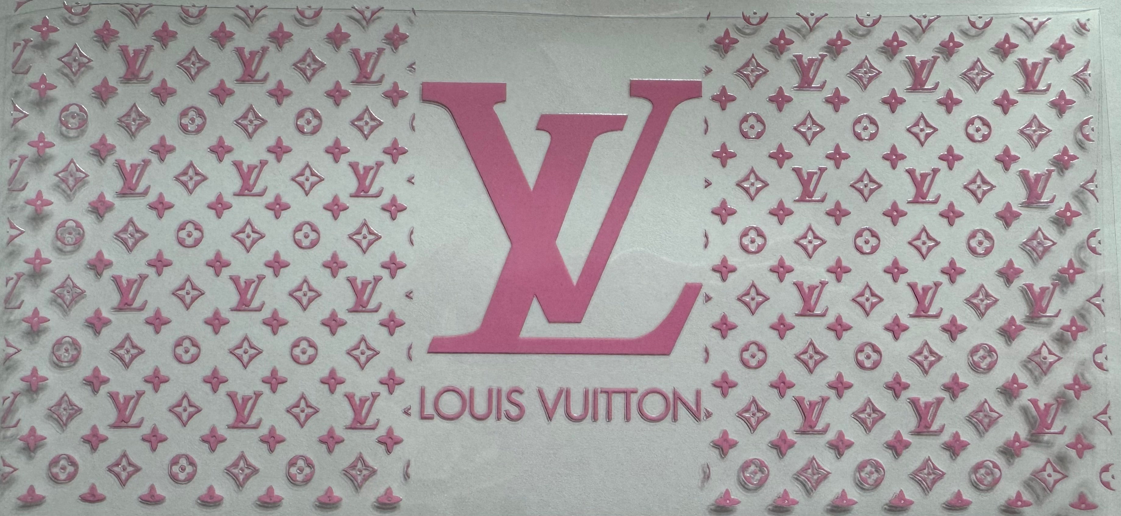 Light pink Lv 16oz Uv DTF Wrap