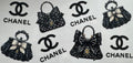 Black Chanel bags 16oz Uv DTF Wrap