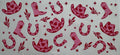 Pink country symbols 16oz Uv DTF Wrap