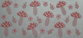 Mushrooms 16oz Uv DTF Wrap