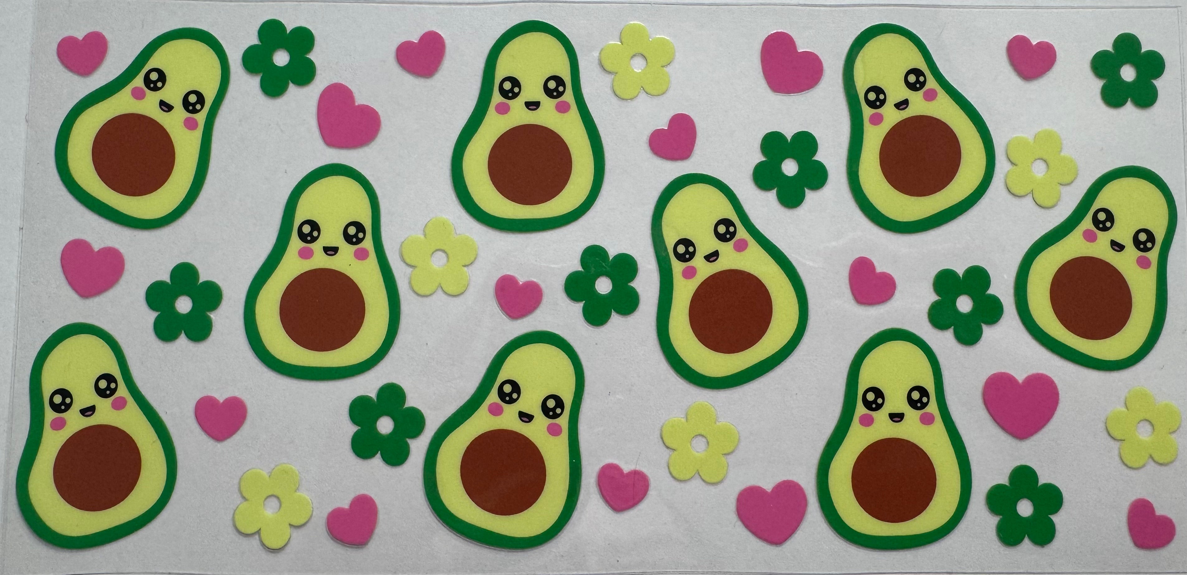 Avocado 16oz Uv DTF Wrap