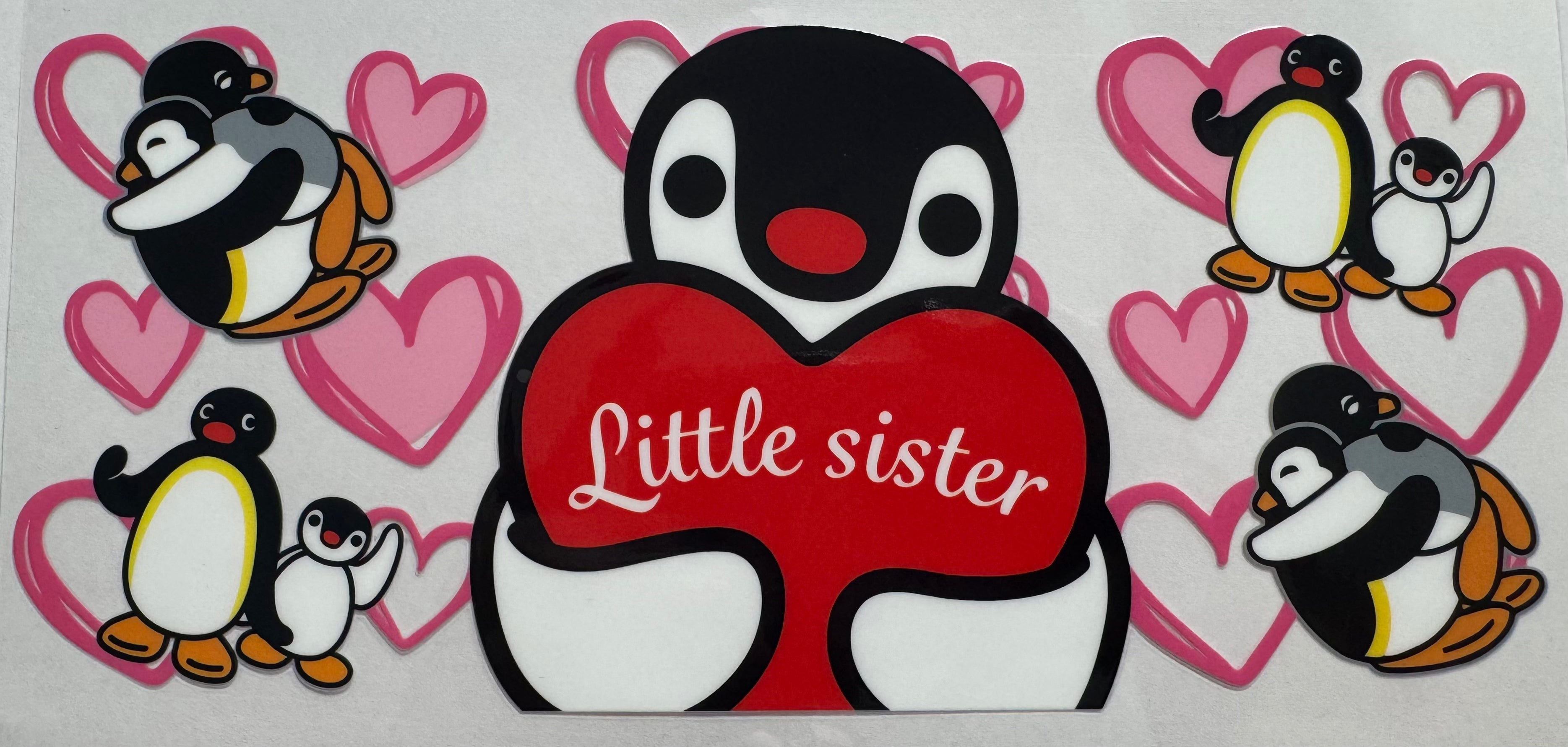 Little Sister 16oz Uv DTF Wrap