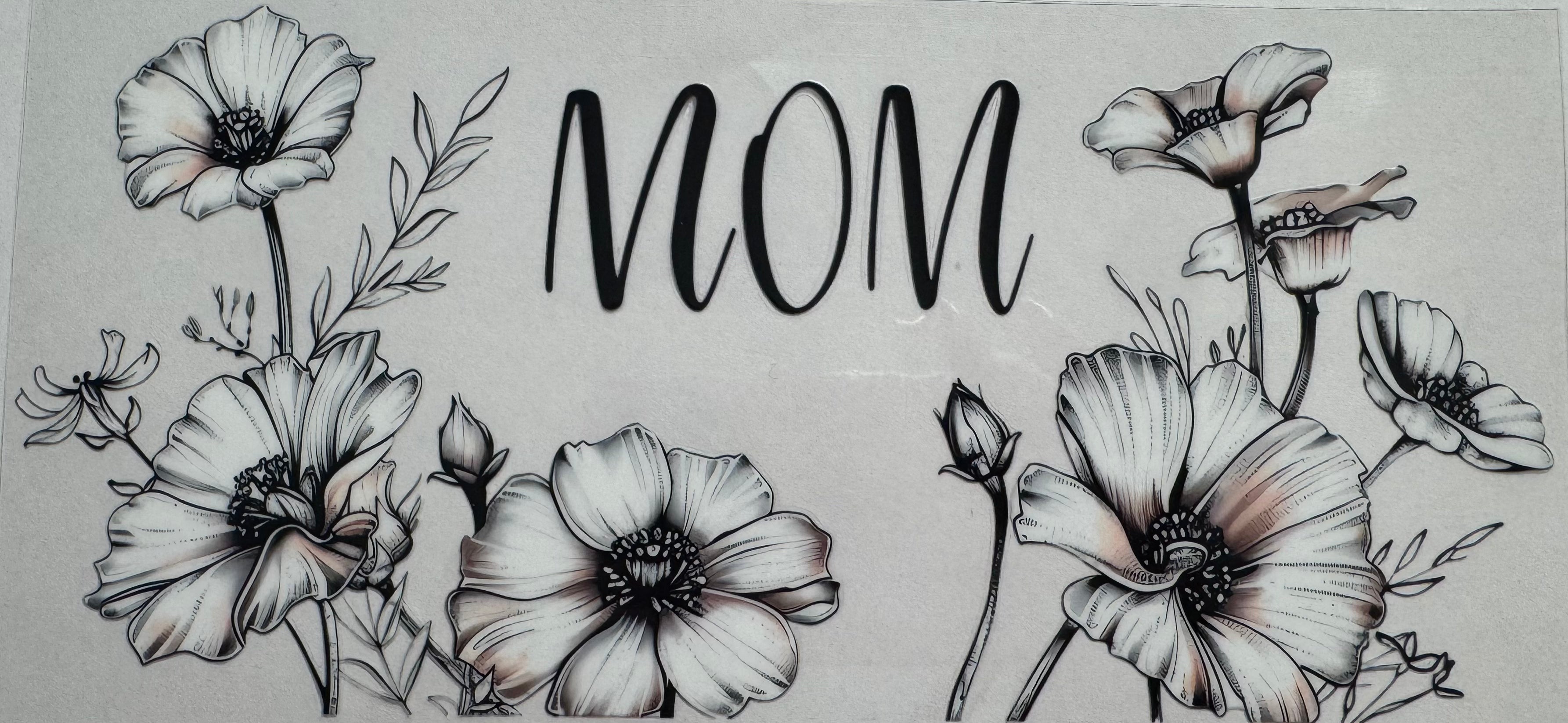 Mom 16oz Uv DTF Wrap