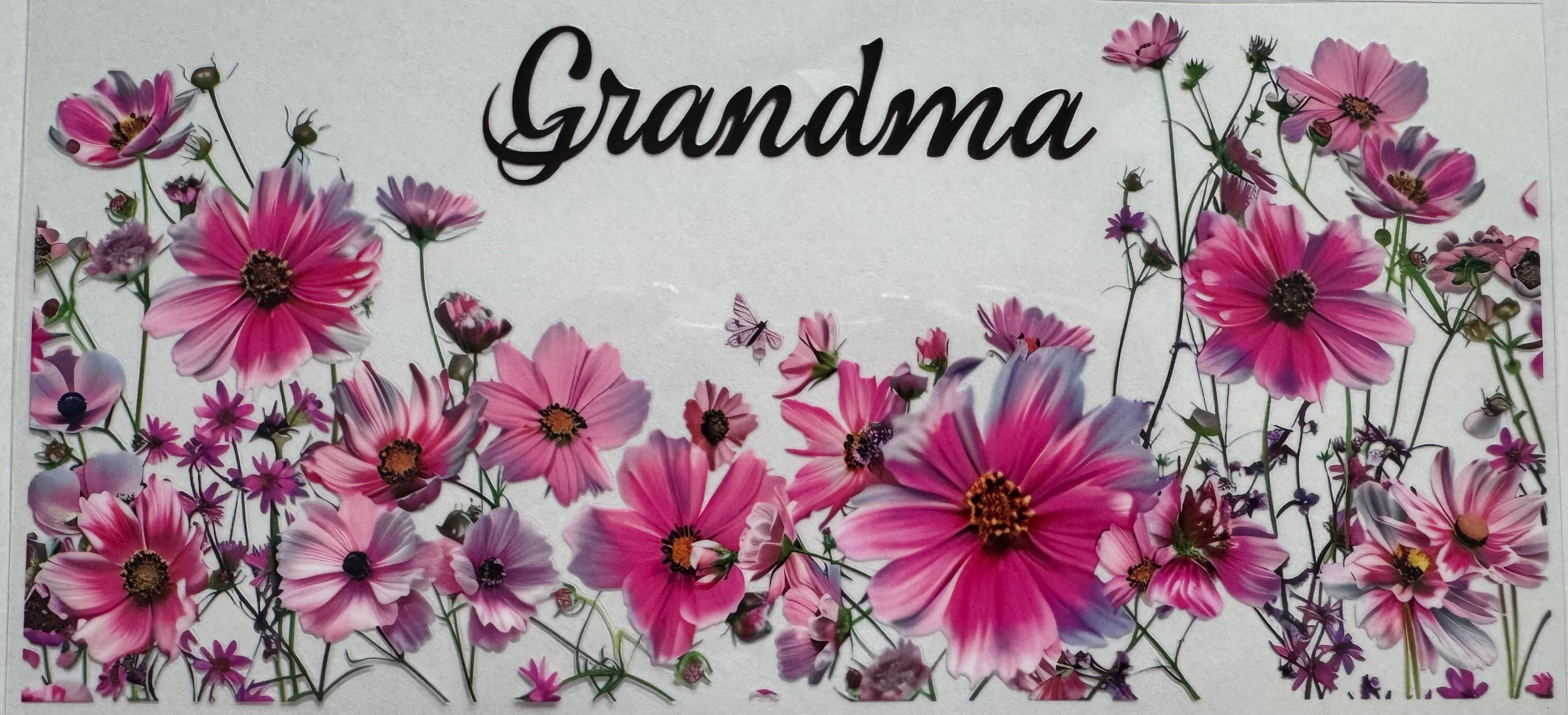 Grandma 16oz Uv DTF Wrap