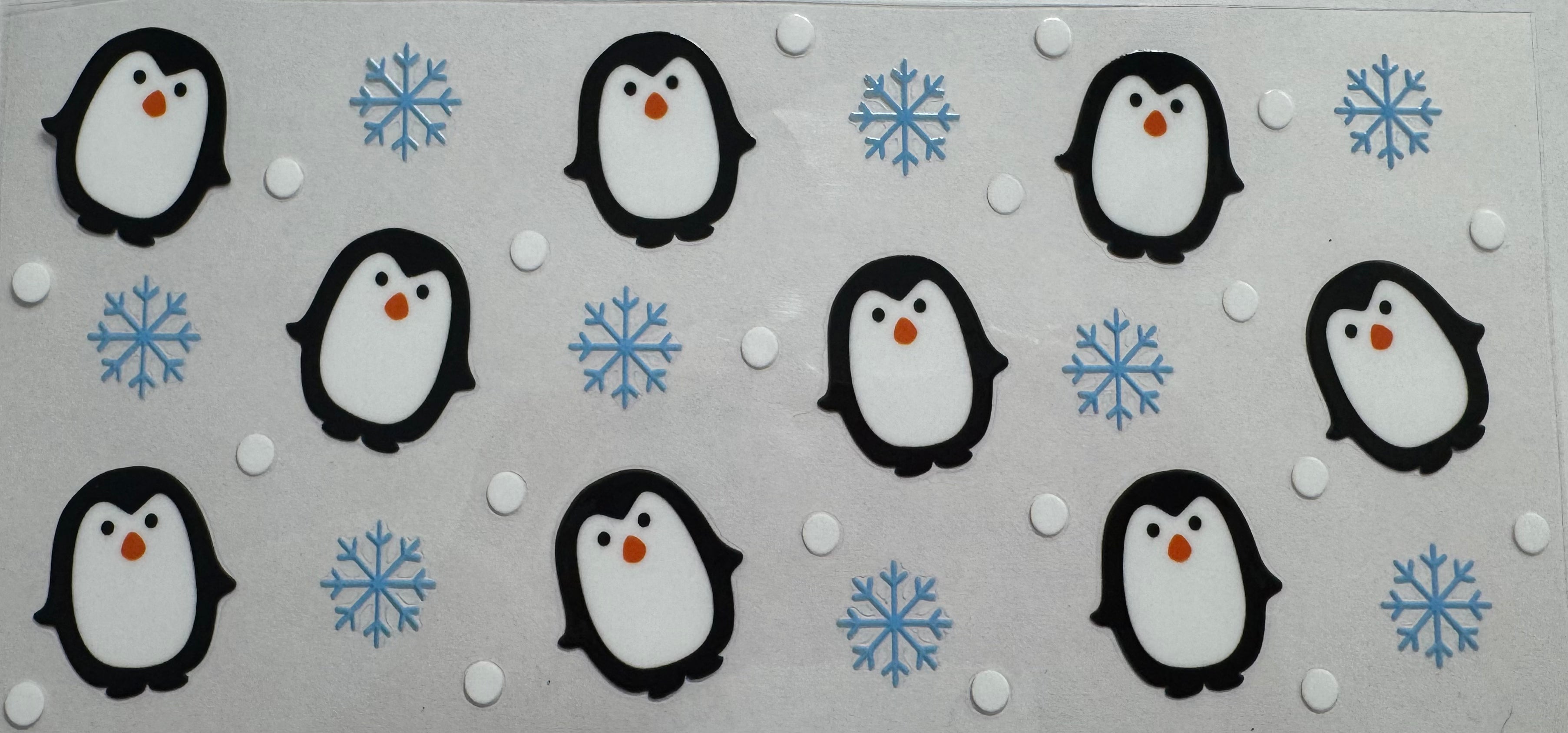 Penguin 16oz Uv DTF Wrap