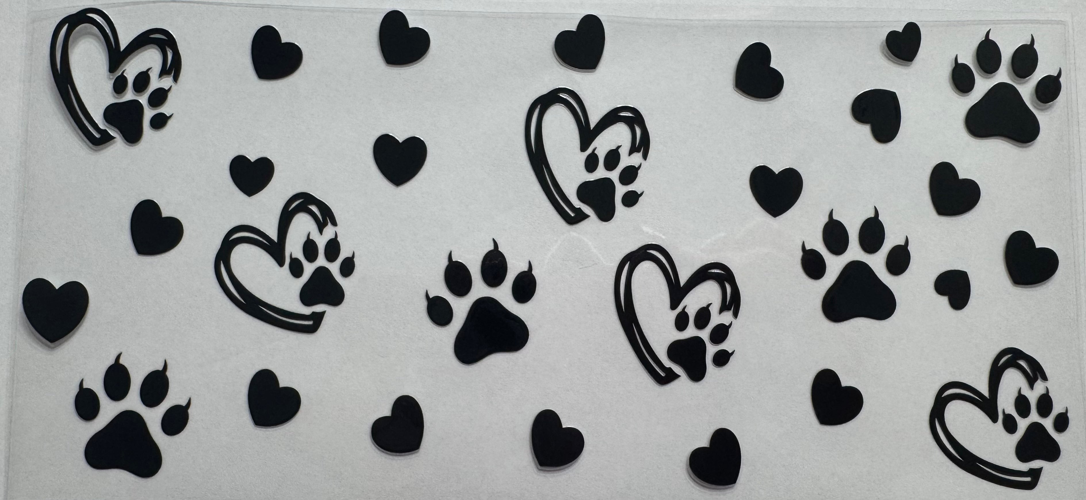 Paw Love 16oz Uv DTF Wrap