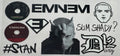Eminem 16oz Uv DTF Wrap