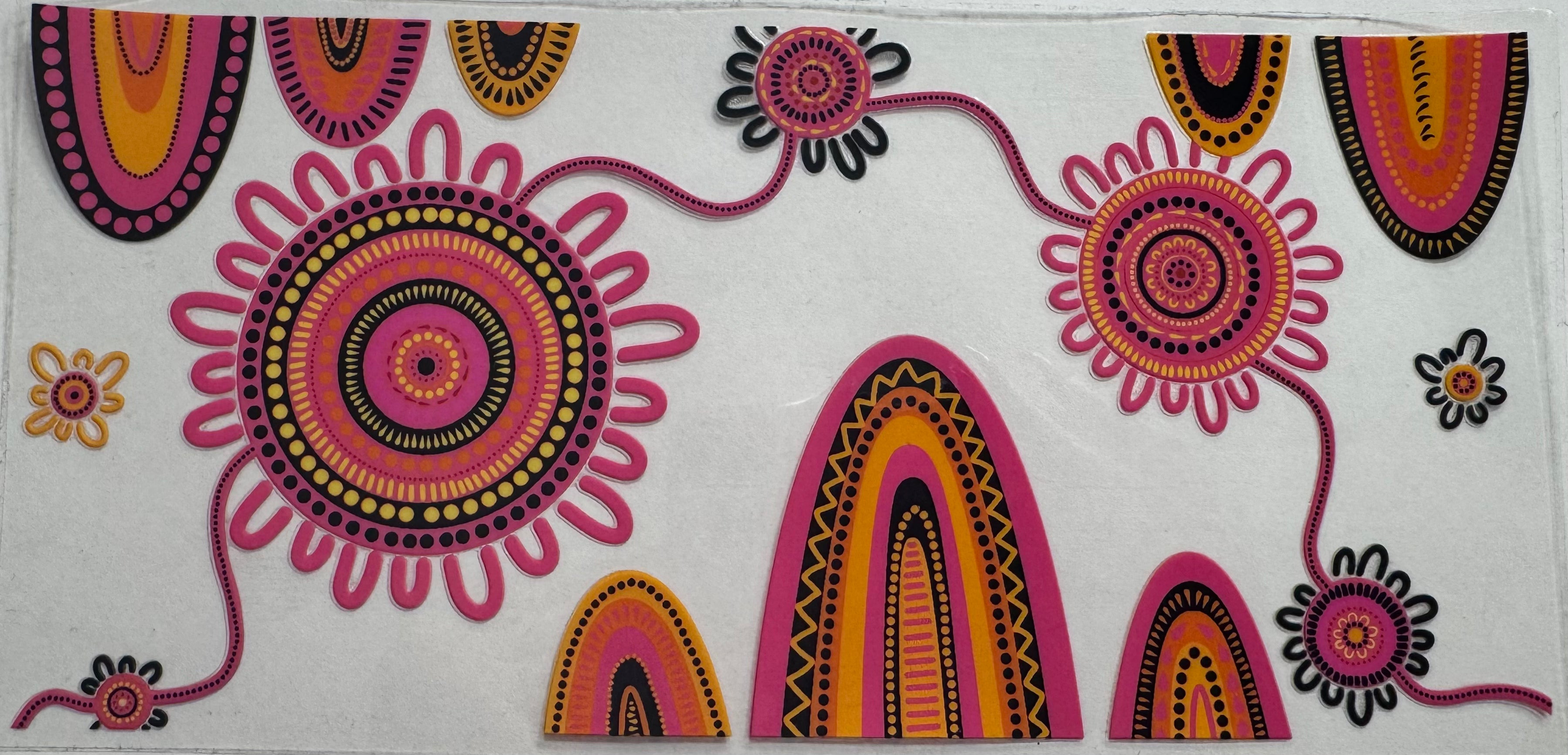 Aboriginal 16oz Uv DTF Wrap