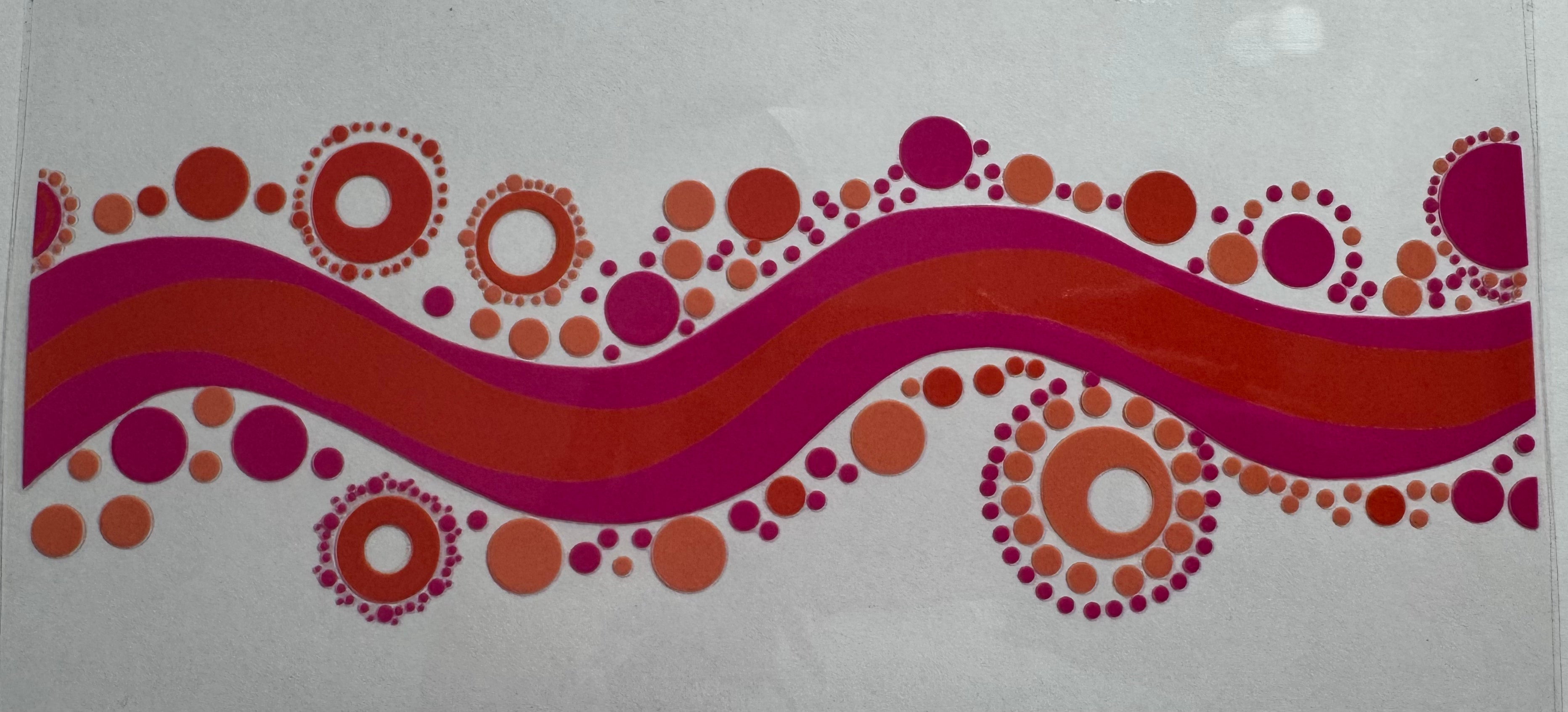 Aboriginal 16oz Uv DTF Wrap #11