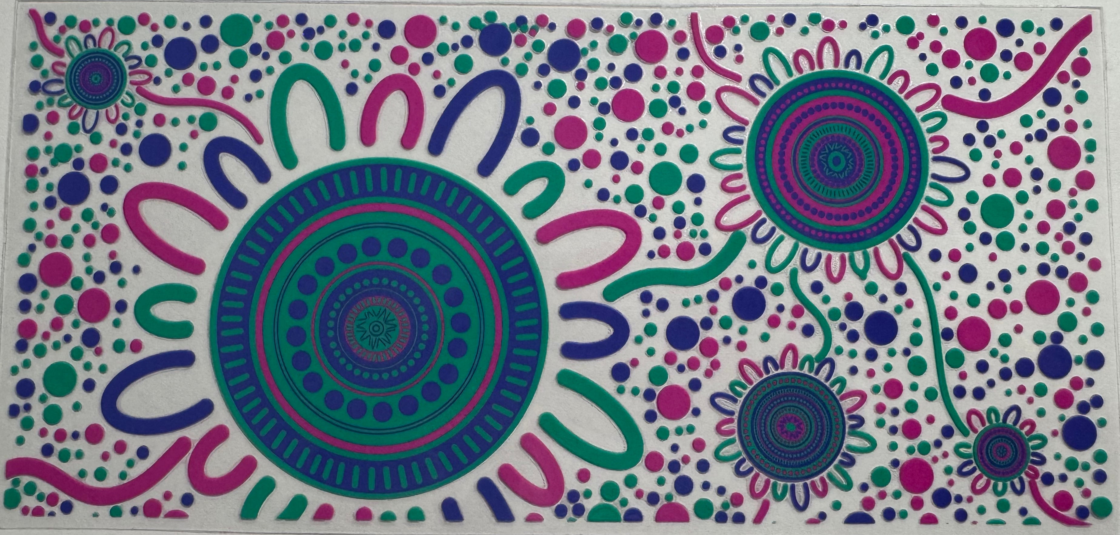 Aboriginal 16oz Uv DTF Wrap #15
