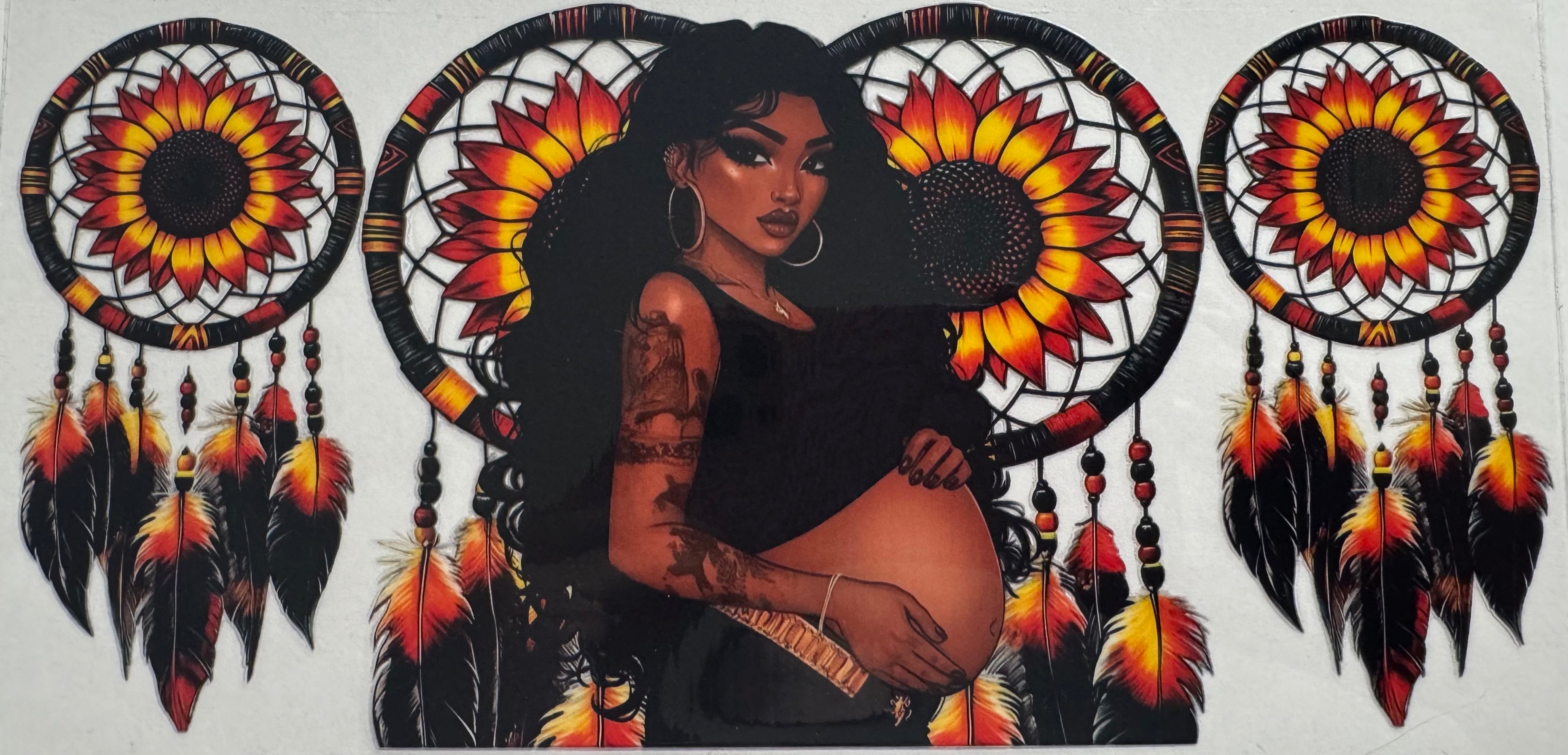 Aboriginal 16oz Uv DTF Wrap #16
