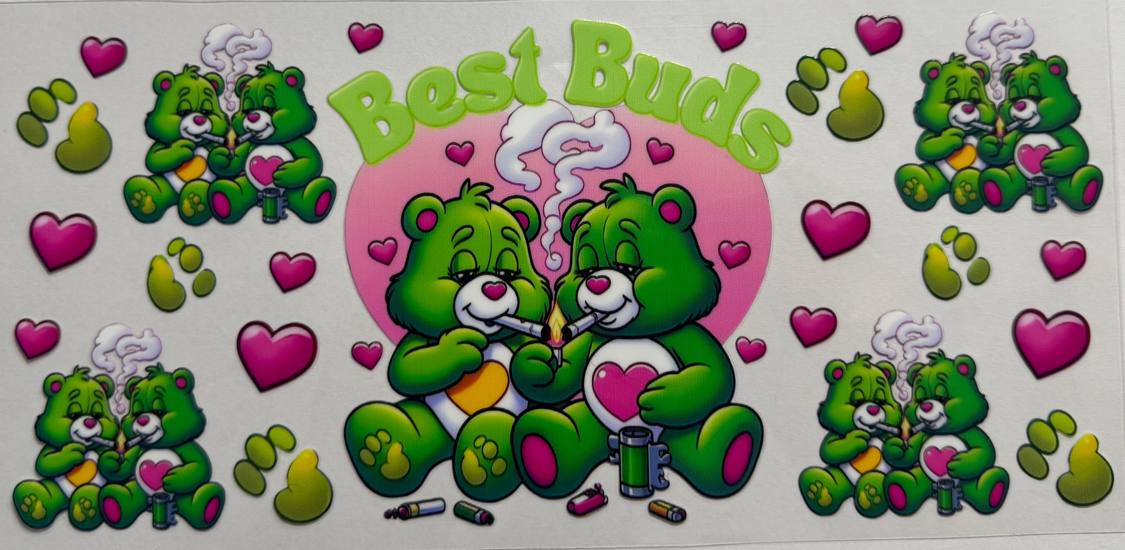 Best Buds 16oz Uv DTF Wrap