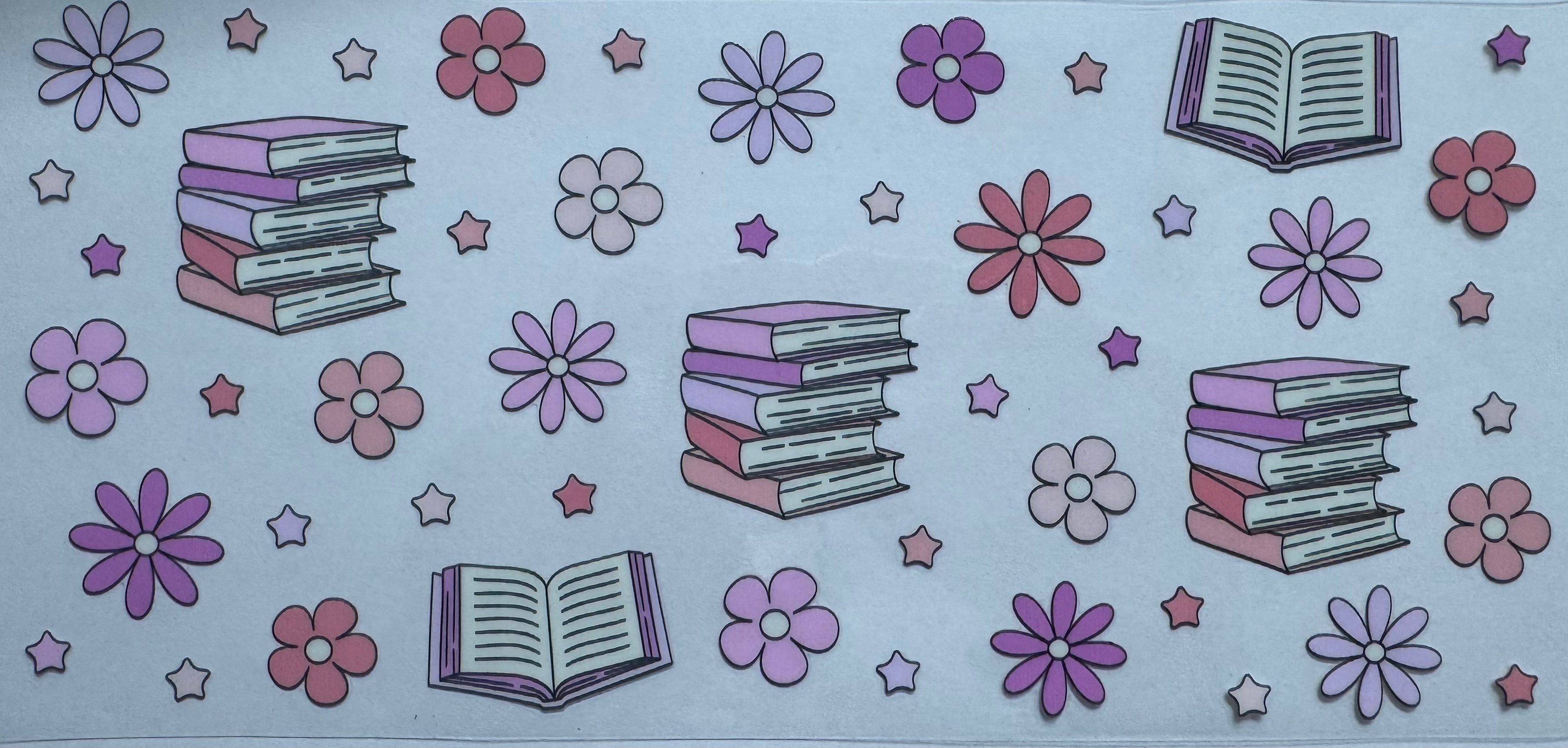 Books 16oz Uv DTF Wrap
