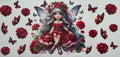 Red fairy 16oz Uv DTF Wrap