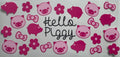 Hello piggy 16oz Uv DTF Wrap