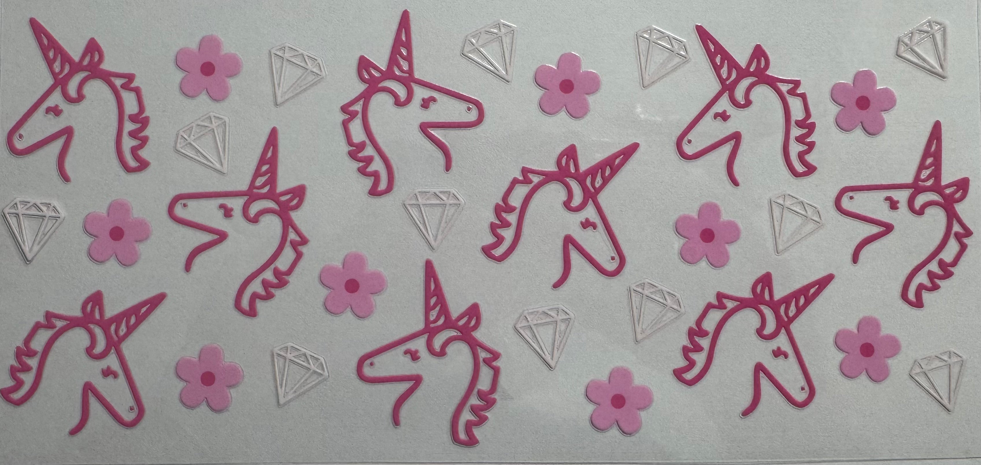 Unicorn 16oz Uv DTF Wrap #2