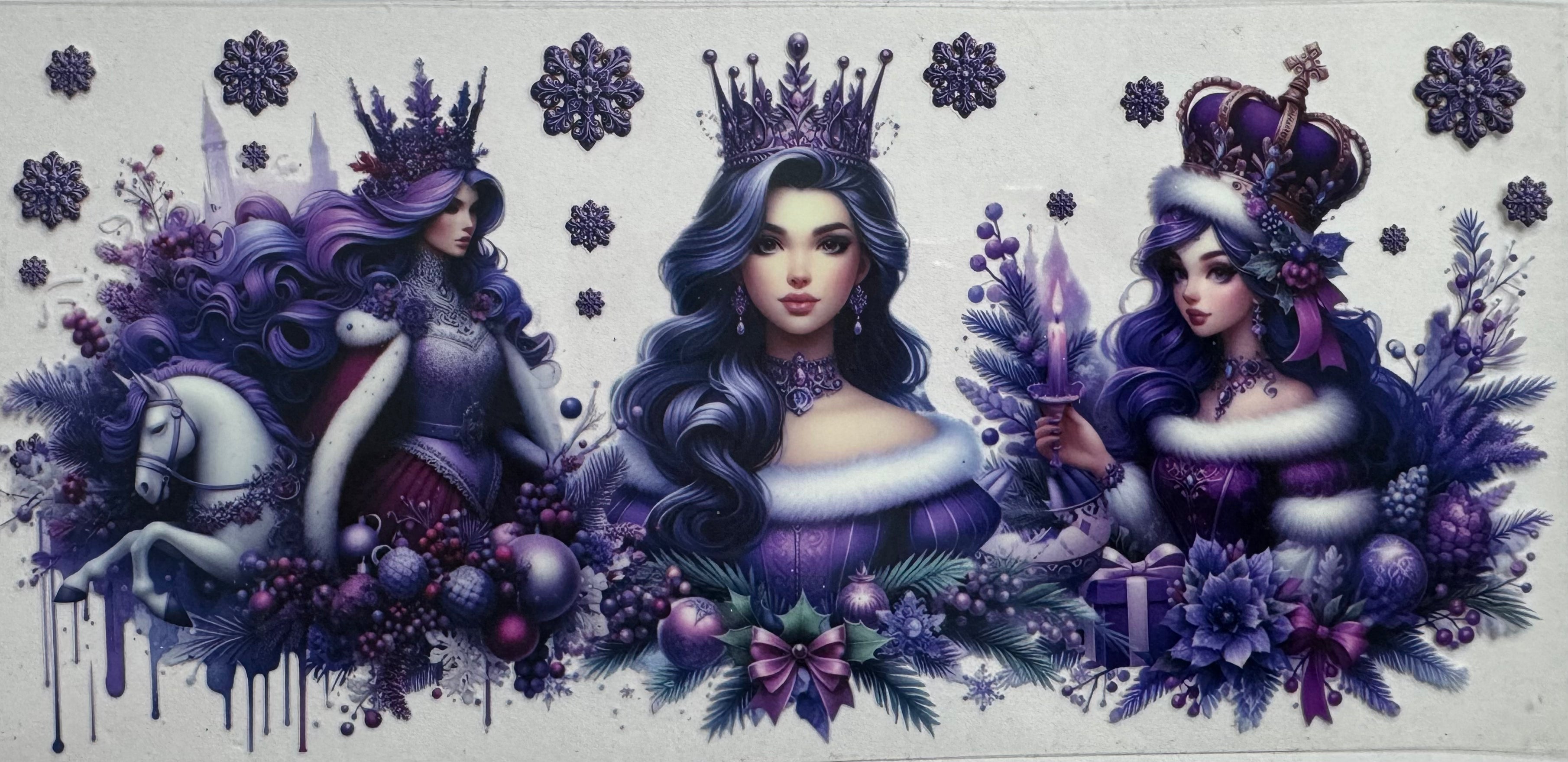 Purple queen 16oz Uv DTF Wrap