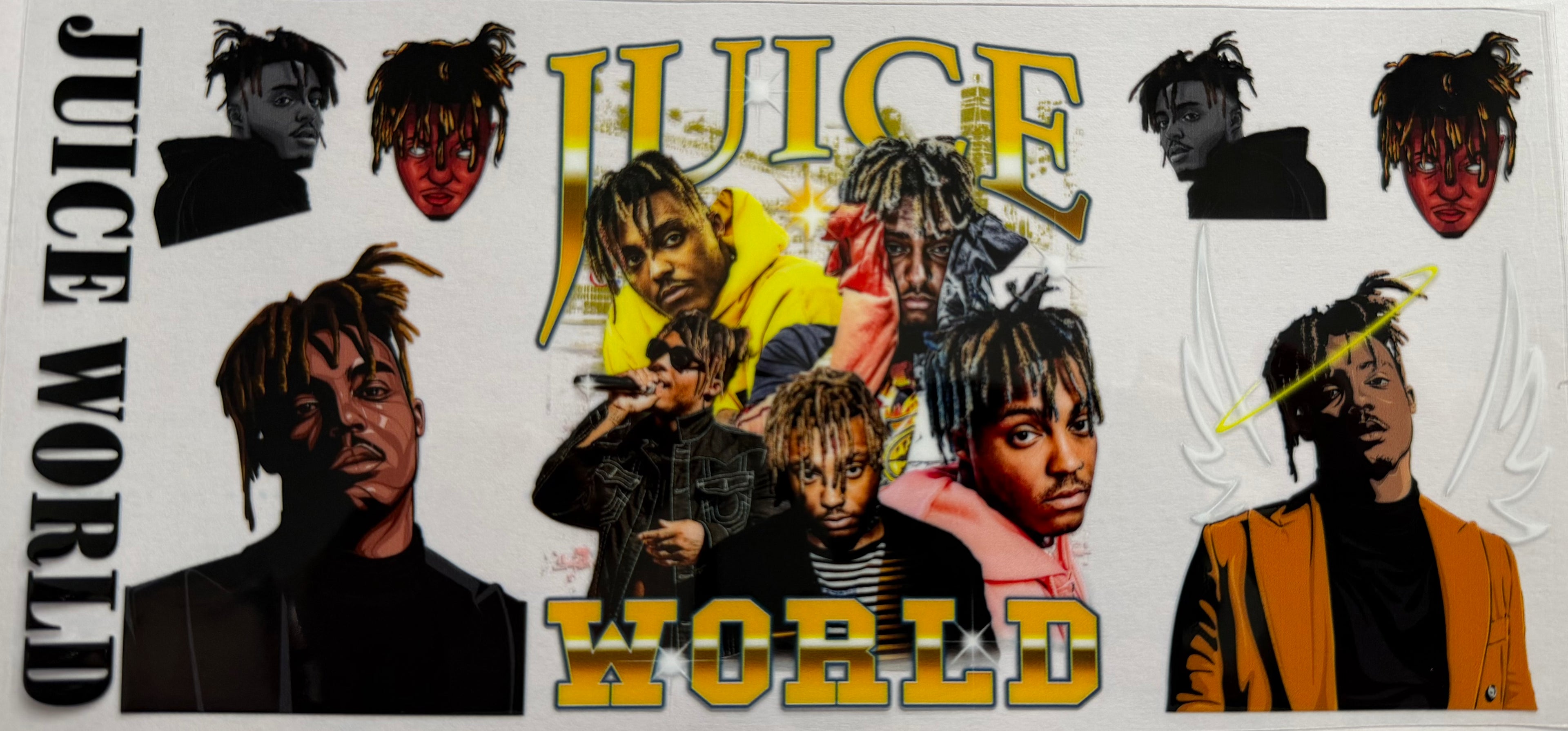 Juice Wrld 16oz Uv DTF Wrap
