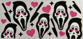 Ghost Face with knives 16oz Uv DTF Wrap