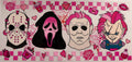 Pink Horror 16oz Uv DTF Wrap
