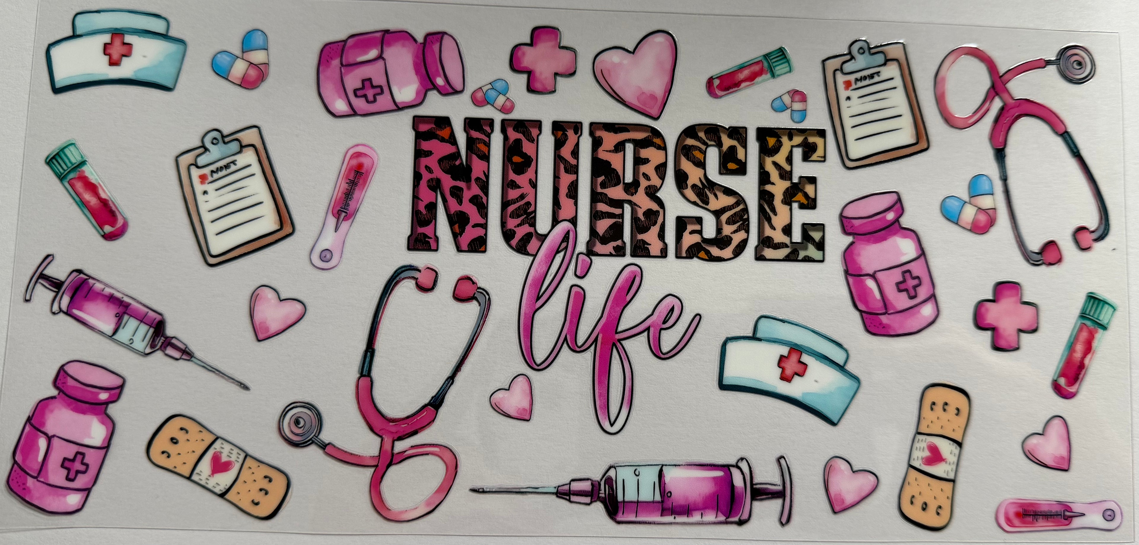 Nurse 16oz Uv DTF Wrap