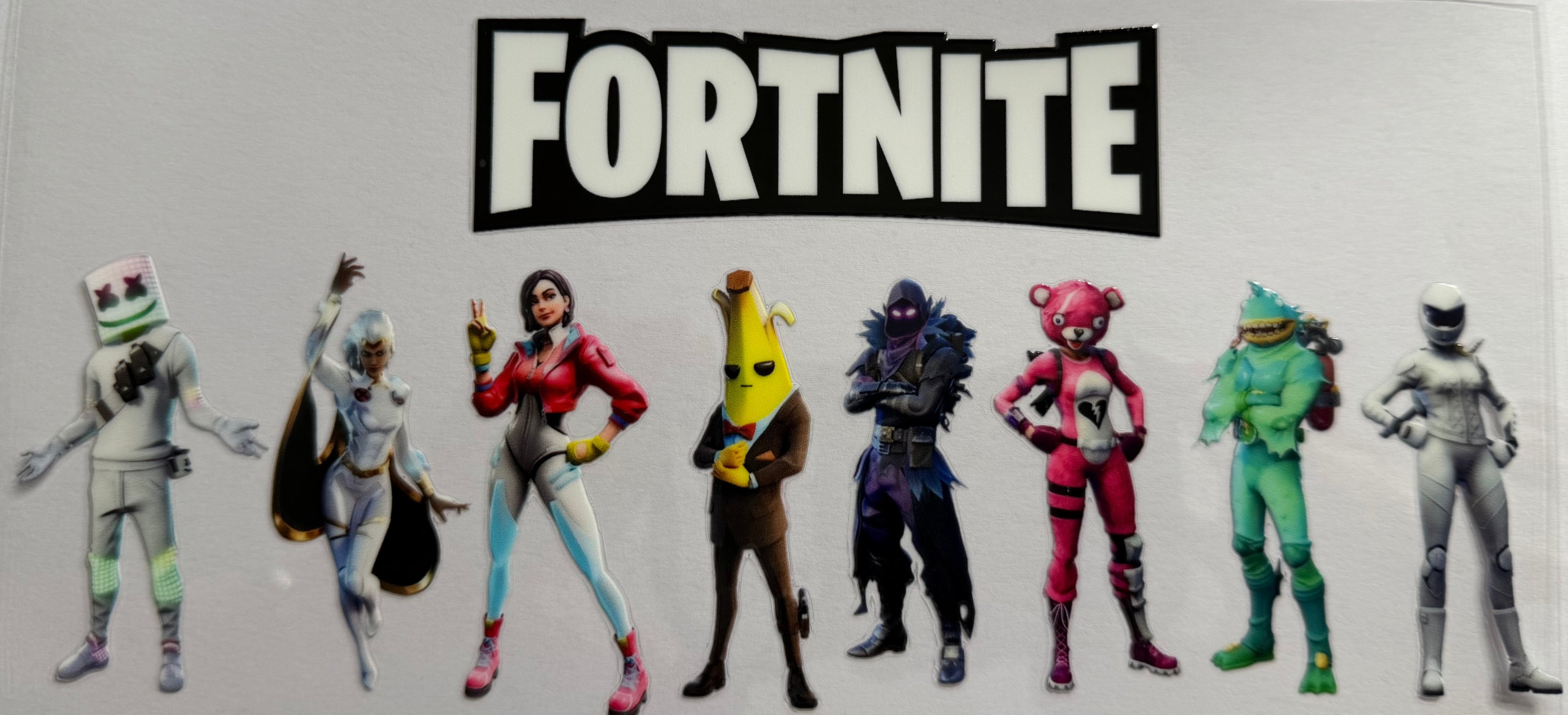 Fortnite 16oz Uv DTF Wrap