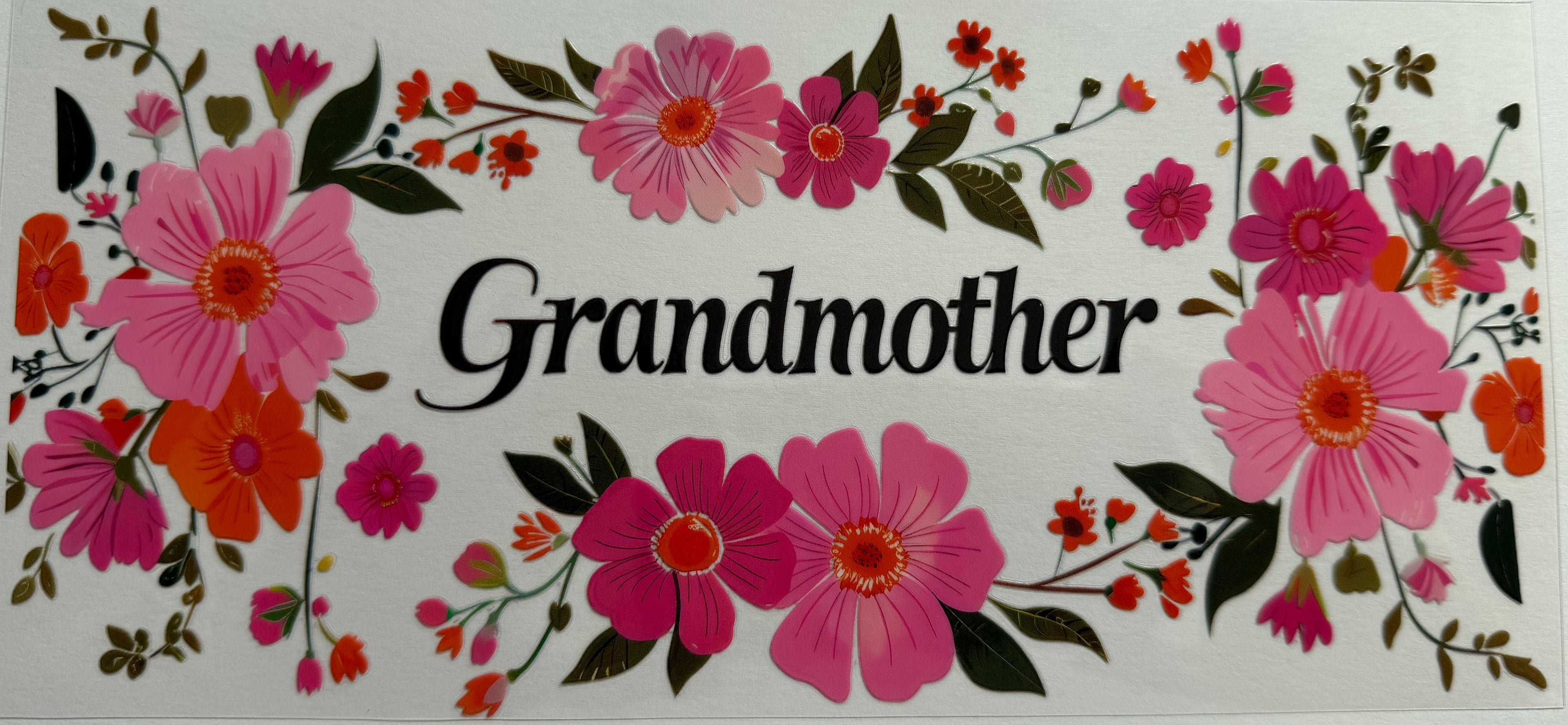 Grandmother 16oz Uv DTF Wrap