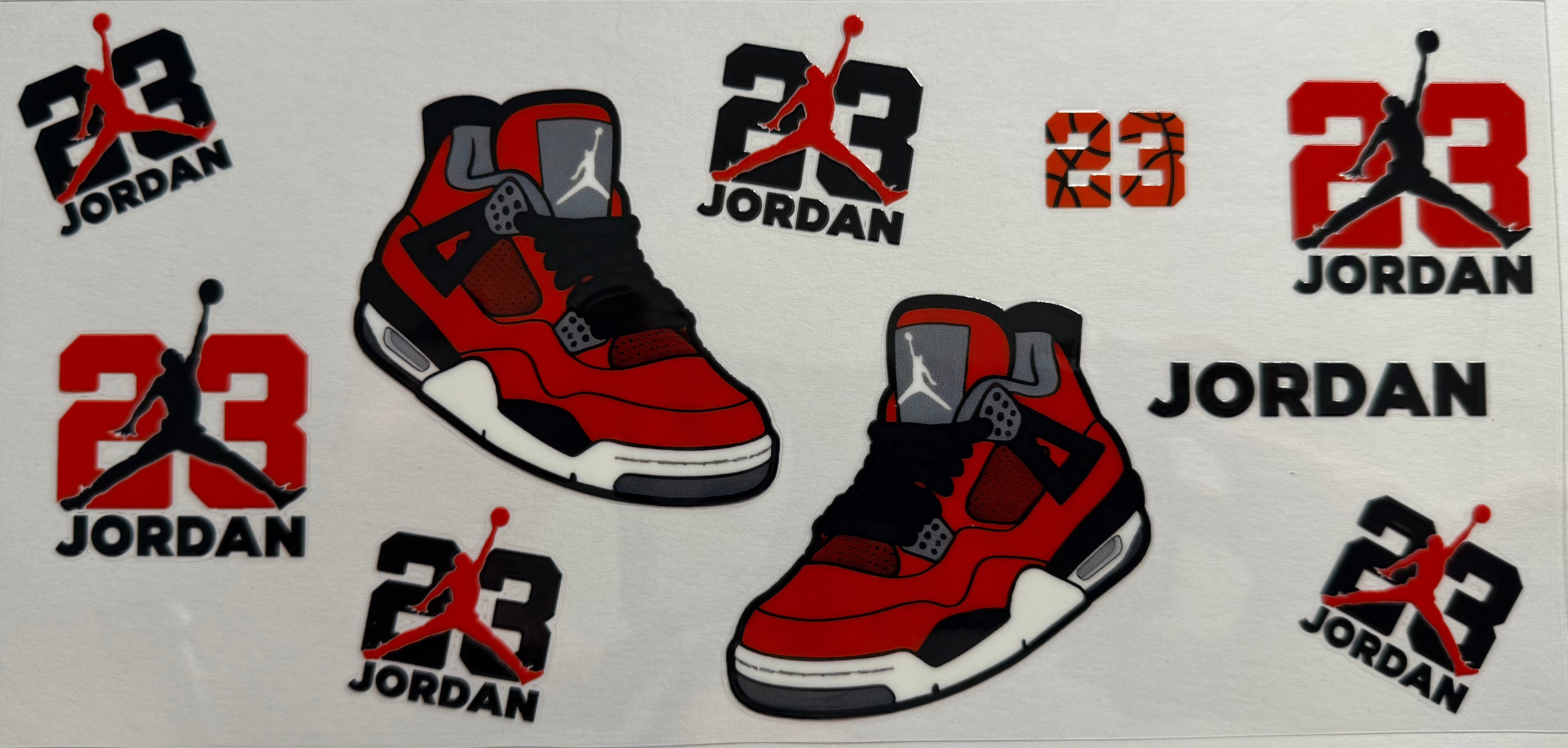 Jordans 16oz Uv DTF Wrap