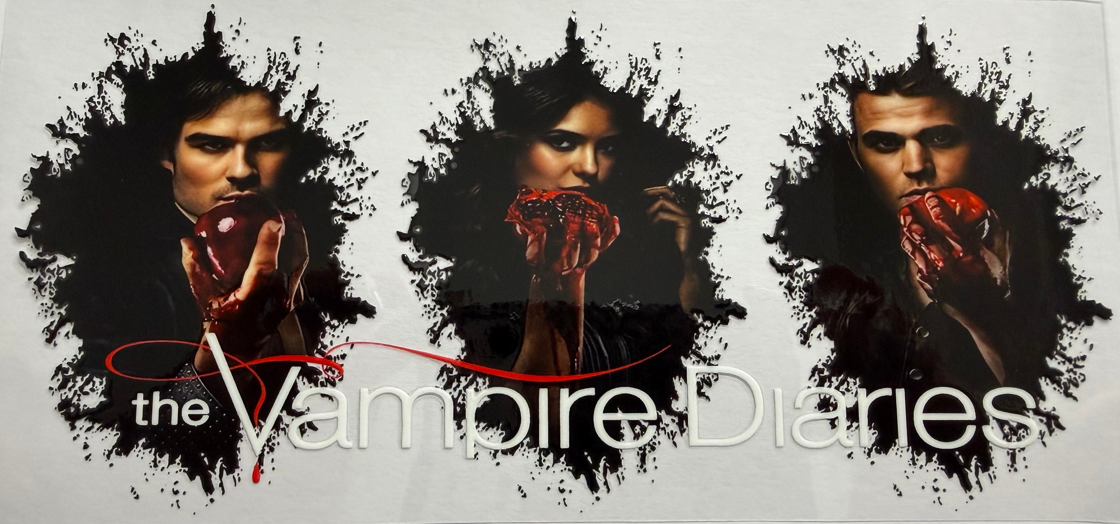 Vampire Diaries 16oz Uv DTF Wrap