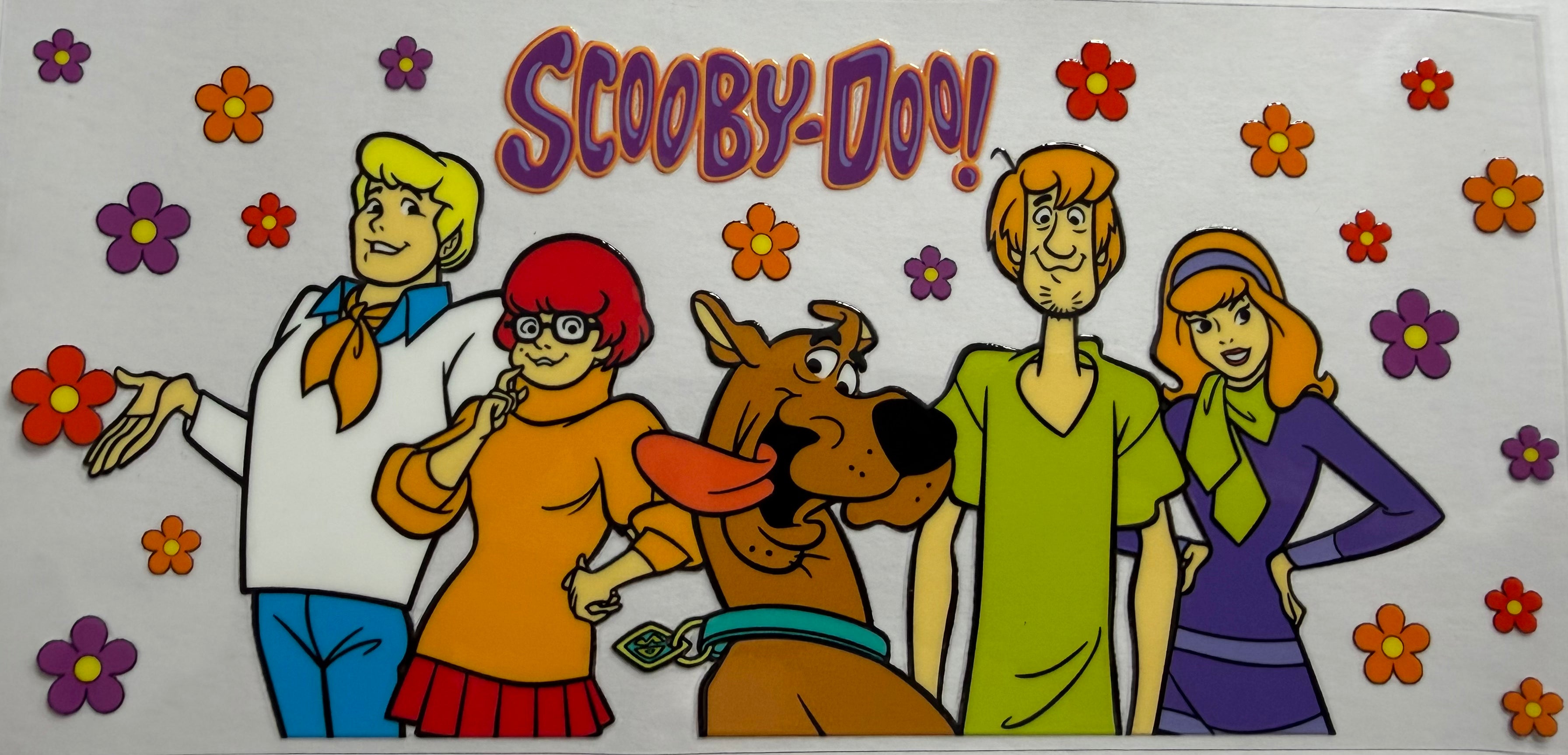 Scooby-Doo 16oz Uv DTF Wrap