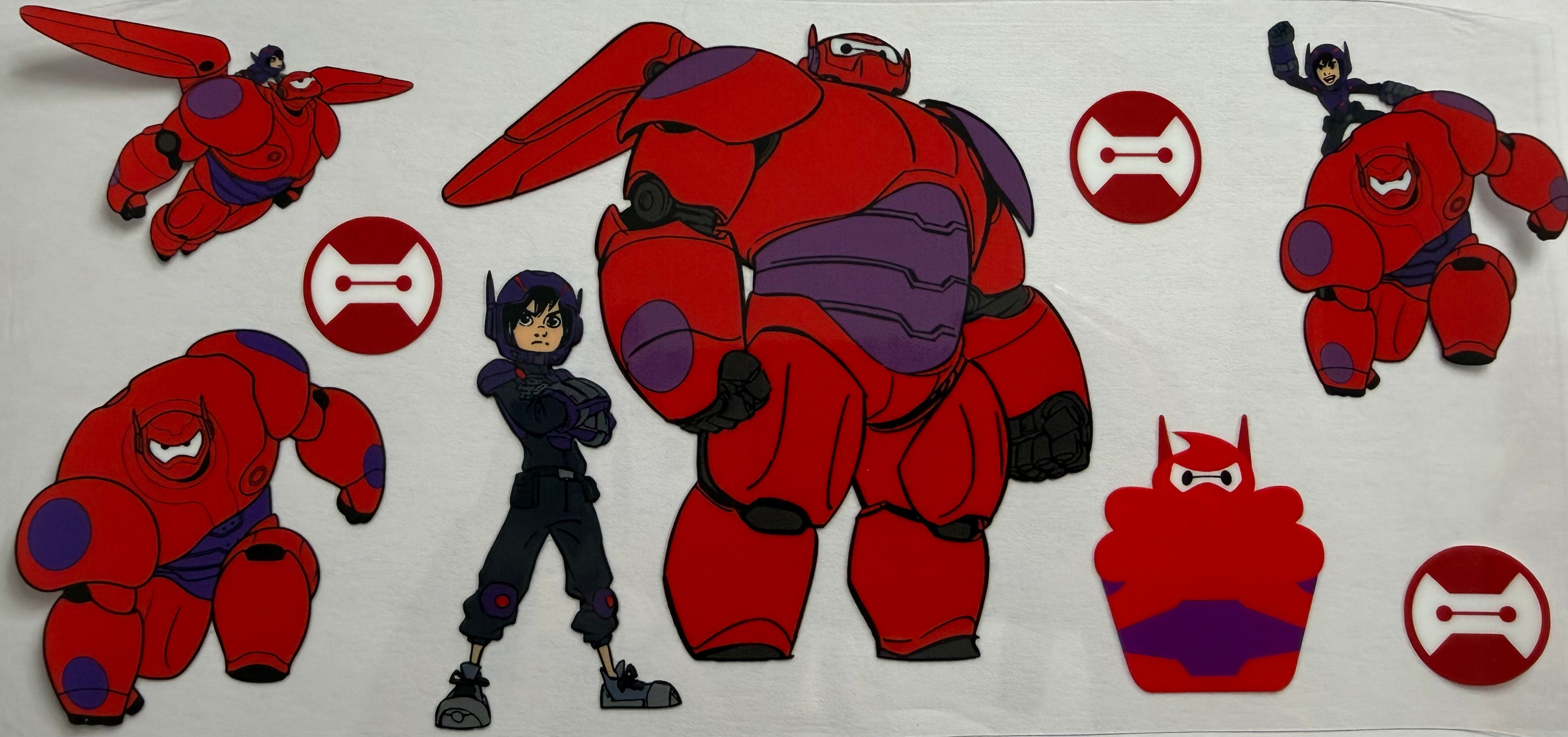 Baymax 16oz Uv DTF Wrap