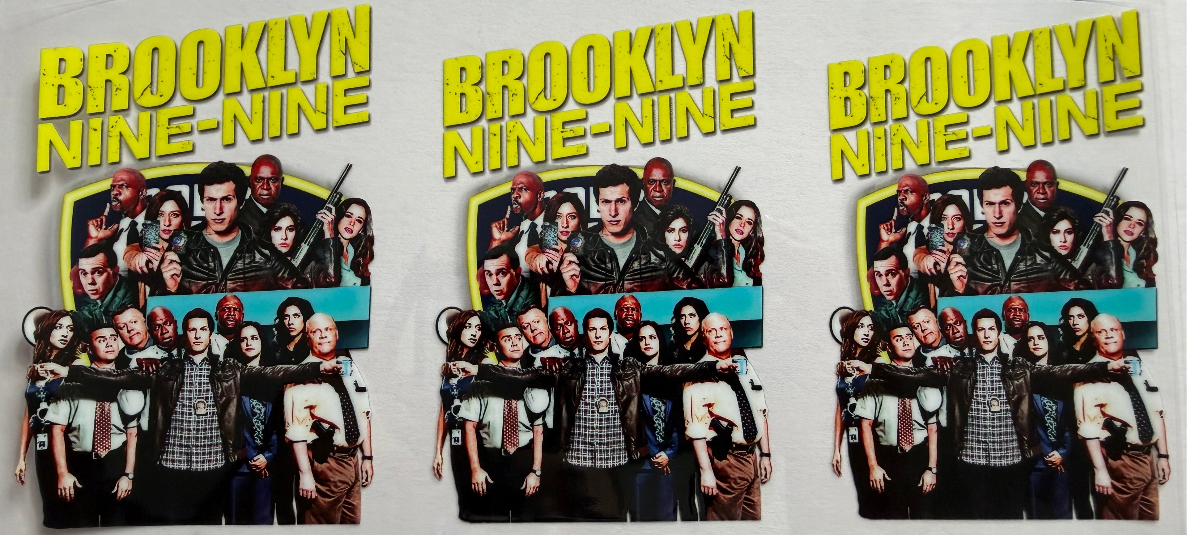 Brooklyn Nine Nine 16oz Uv DTF Wrap