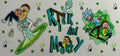 Rick and Morty 16oz Uv DTF Wrap