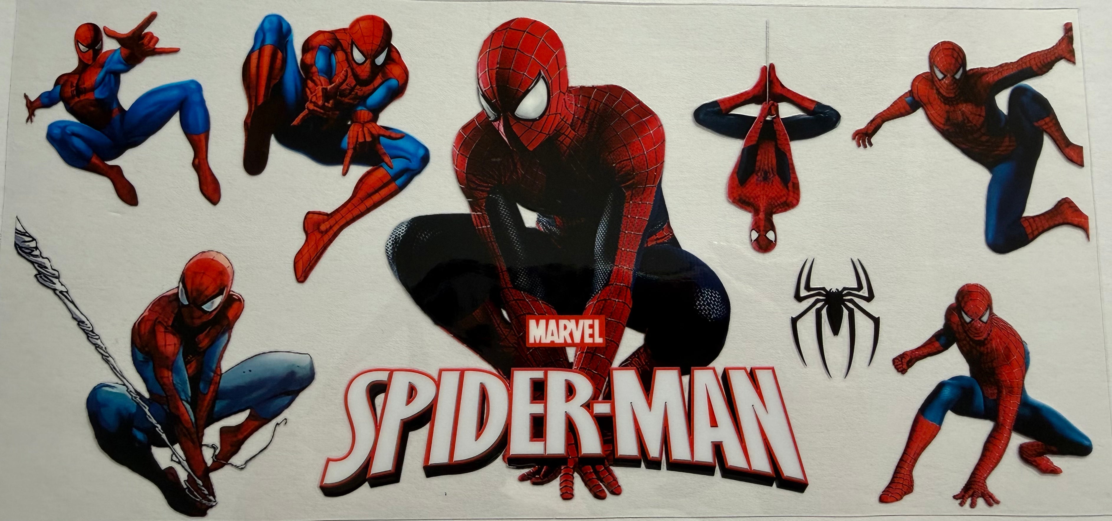 Spiderman 16oz Uv DTF Wrap #4