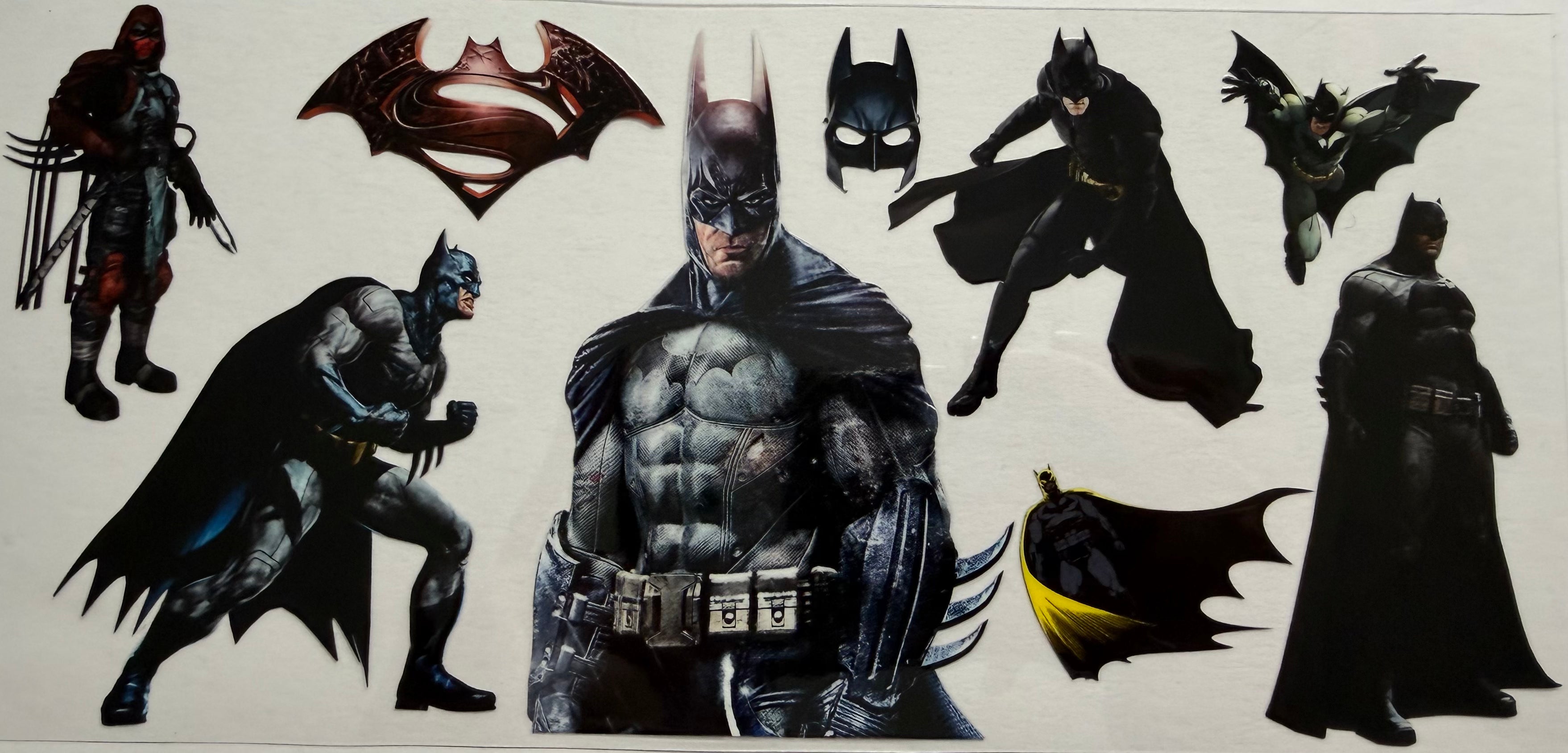 Batman 16oz Uv DTF Wrap