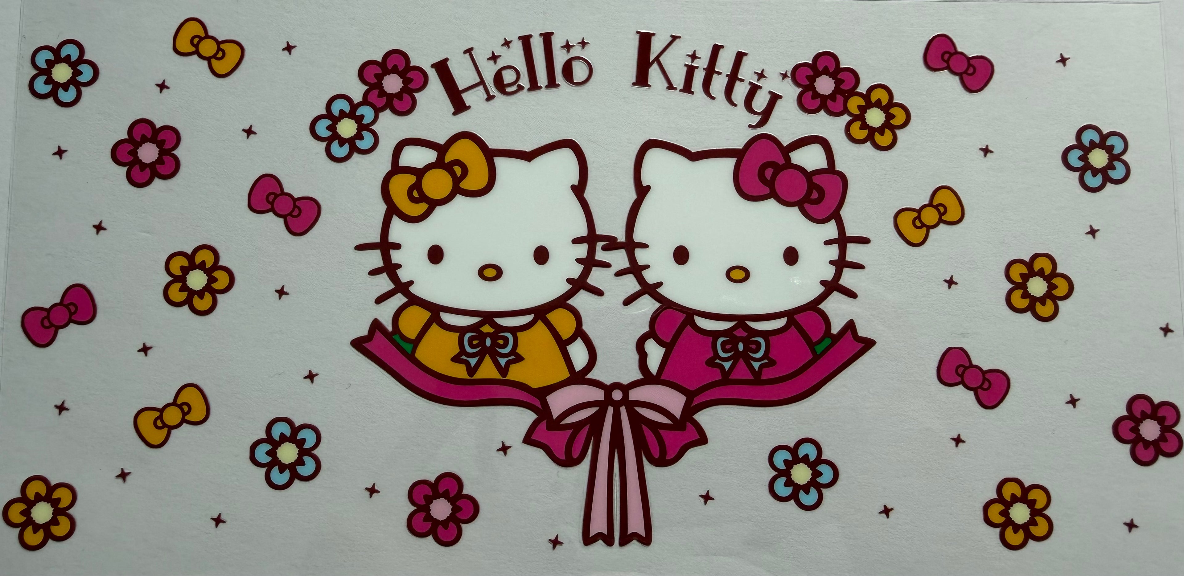 Hello Kitty 16oz Uv DTF Wrap