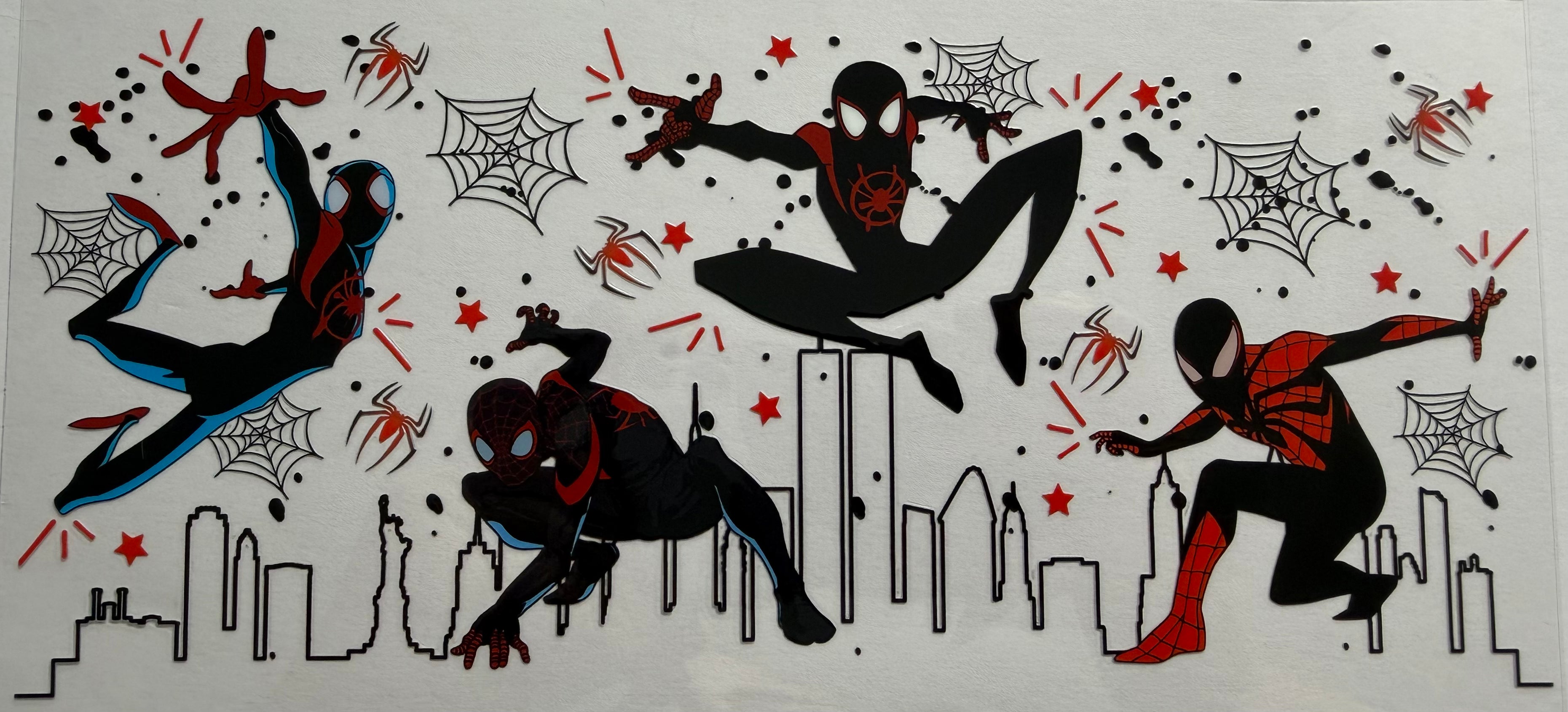 Spiderman 16oz Uv DTF Wrap #5