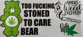 Stoned Bear 16oz Uv DTF Wrap