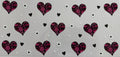Heart symbols 16oz Uv DTF Wrap