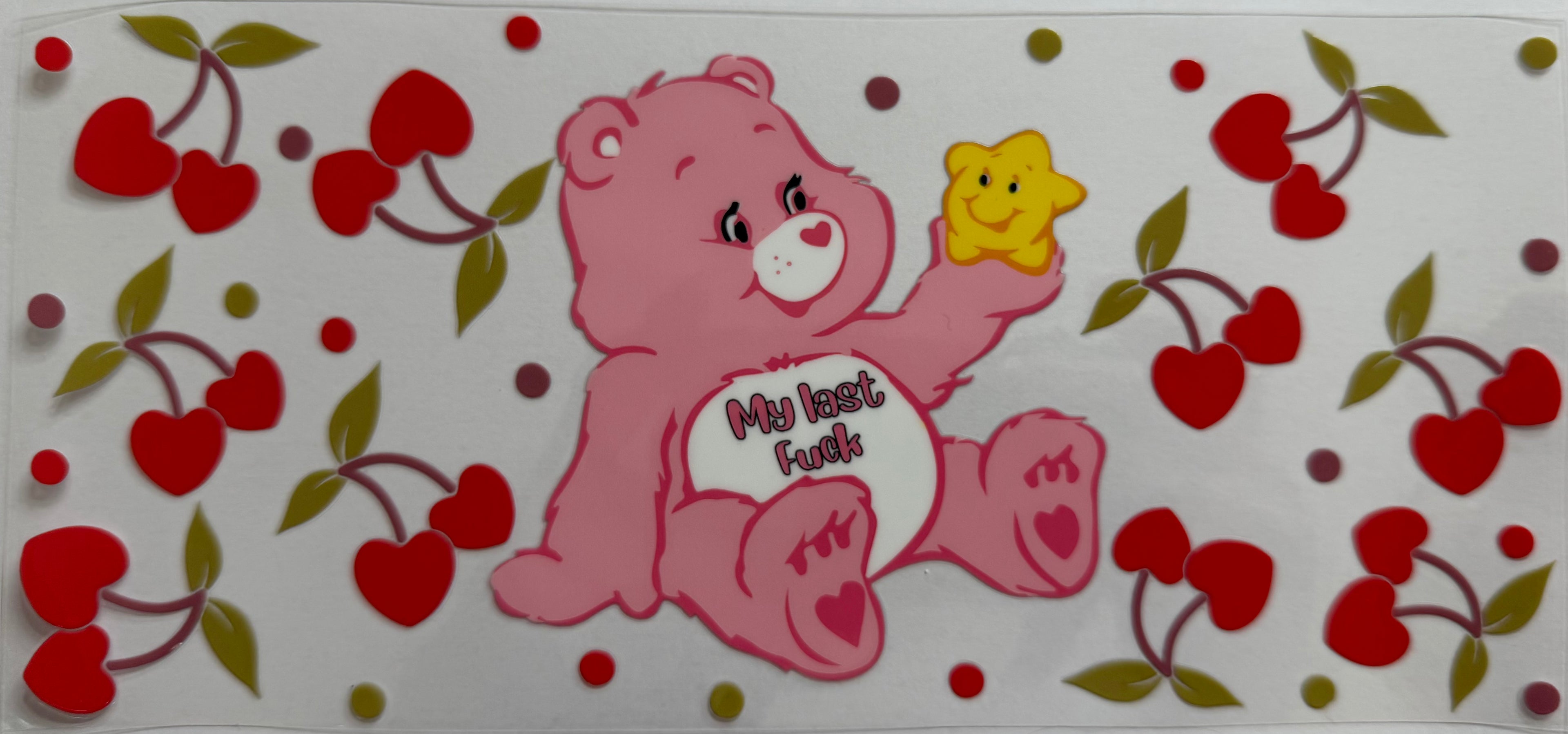 Care Bears 16oz Uv DTF Wrap