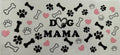 Dog Mama 16oz Uv DTF Wrap