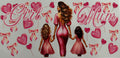 Girl Mum 16oz Uv DTF Wrap