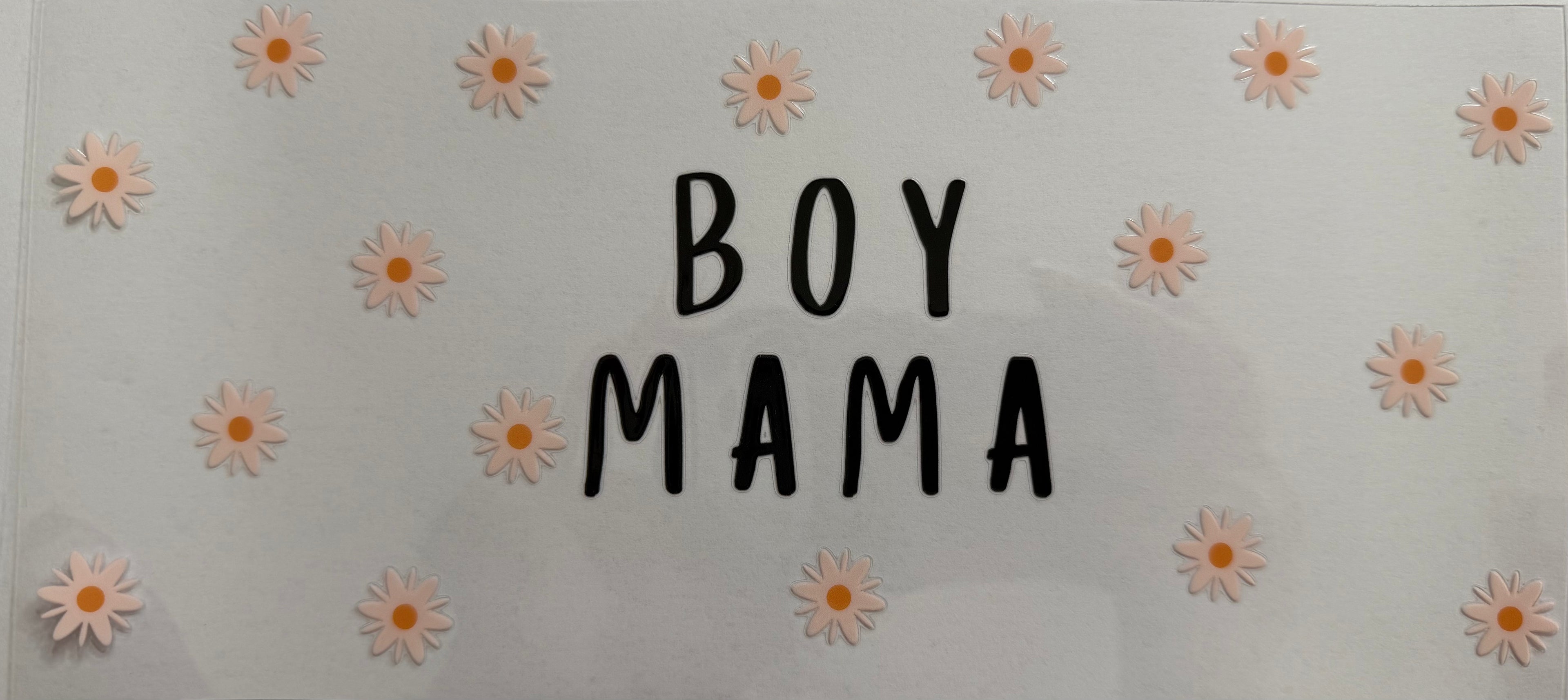 Boy Mama 16oz Uv DTF Wrap