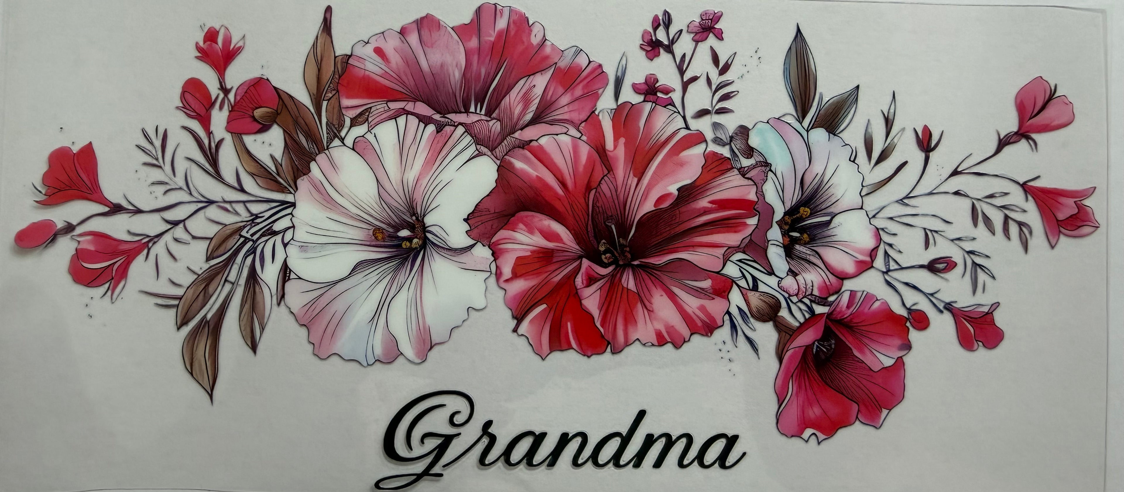Grandma 16oz Uv DTF Wrap