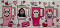 Horror family on tumblers 16oz Uv DTF Wrap