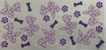 Purple dogs 16oz Uv DTF Wrap
